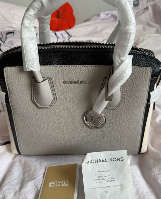 Geantă Michael Kors  Mercer medie -piele