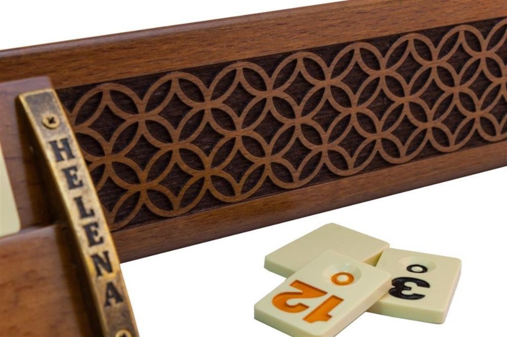 Joc remy din lemn masiv cu insertii metalice Ahsap 2642.10