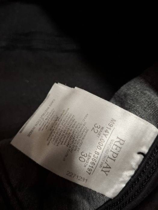 REPLAY 2PAC мъжки тениска и дънки M- L размер.