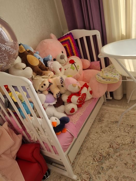 Кровать детская с матрасом