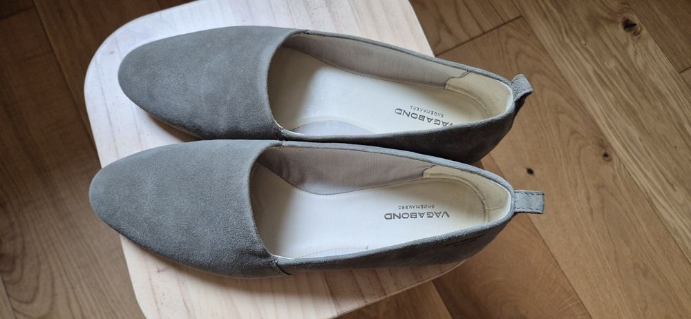 Pantofi slip-on Vagabond , piele întoarsă, marime 38.