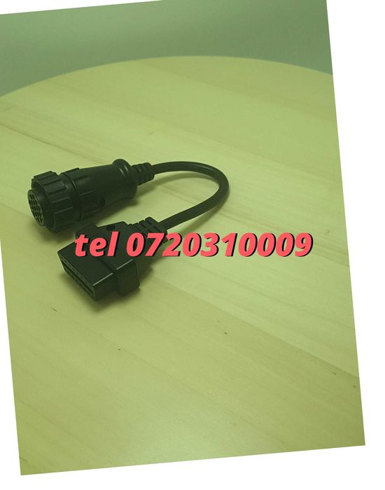 Cablu Adaptor Camion Scania 16 Pin La Obd2 16 Pin