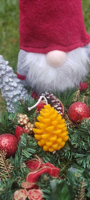 Восъчни Коледни свещички