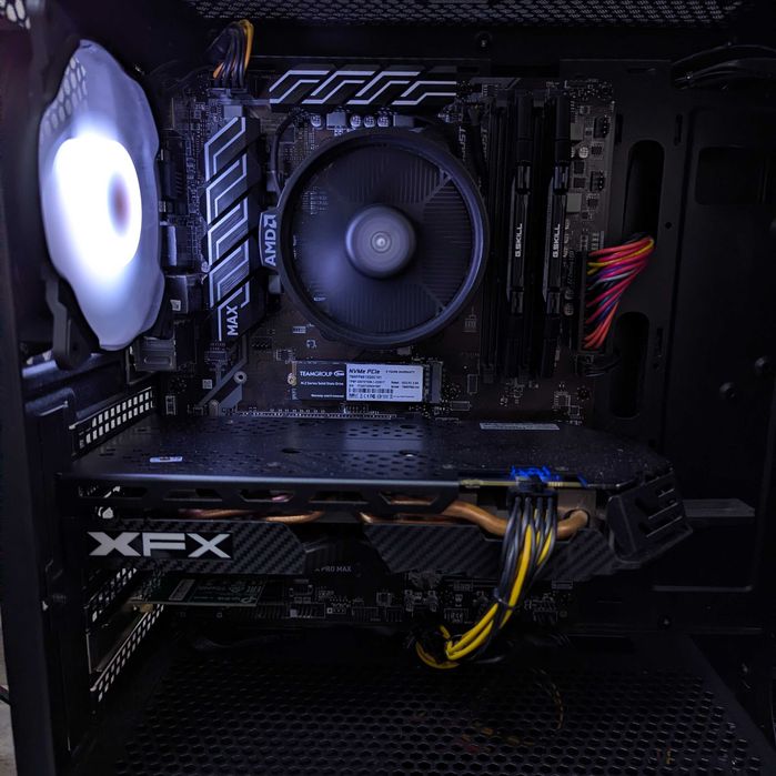 ПК Ryzen 5 5500, G.Skill 2x8GB 3200, XFX RX 590 8GB, NVME 512GB