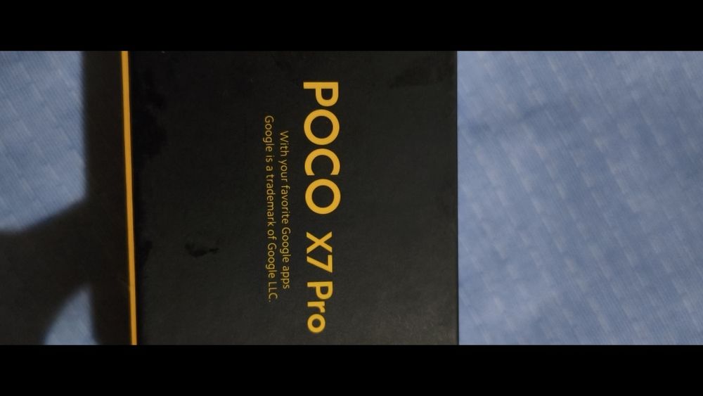 Poco x7pro 8gb 256gb black