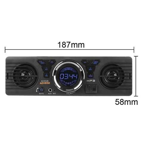 Авто Радио Adveise Av252b