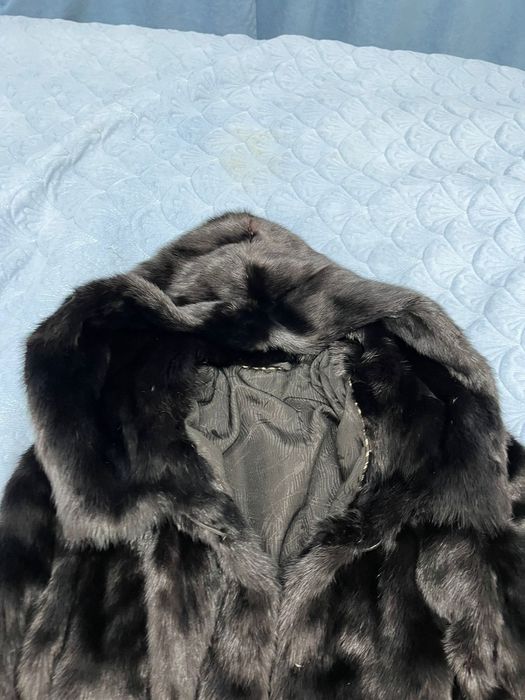 Норковая,черная шуба