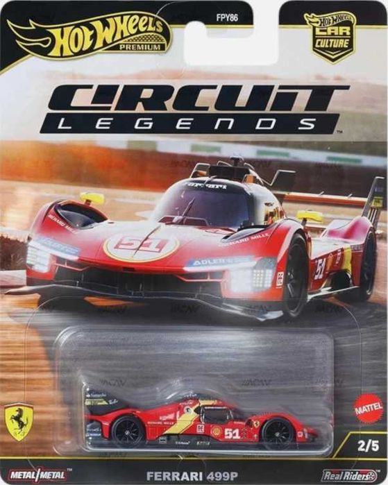 Hot Wheels Ferrari 5-Pack