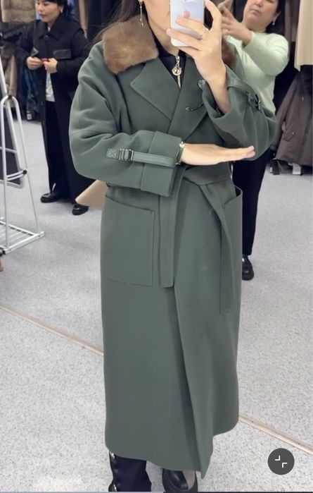 Пальто LORETA зеленый