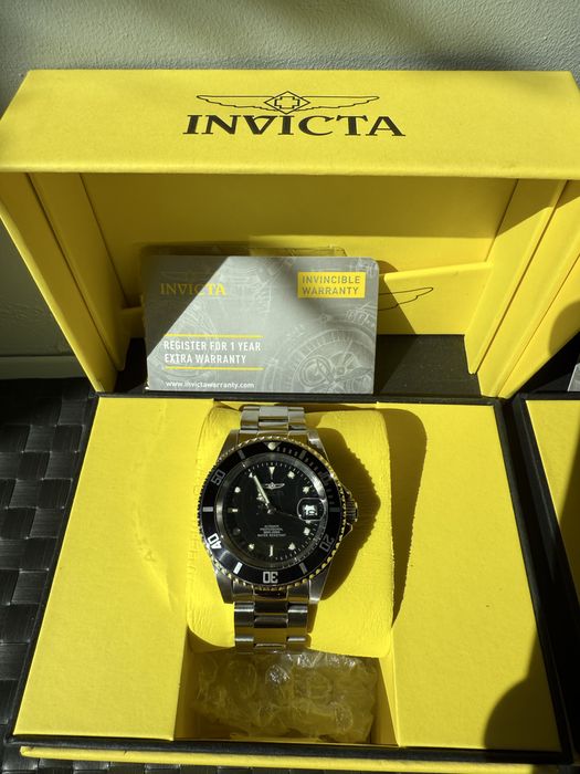 Ceas INVICTA submariner Silver si Gold