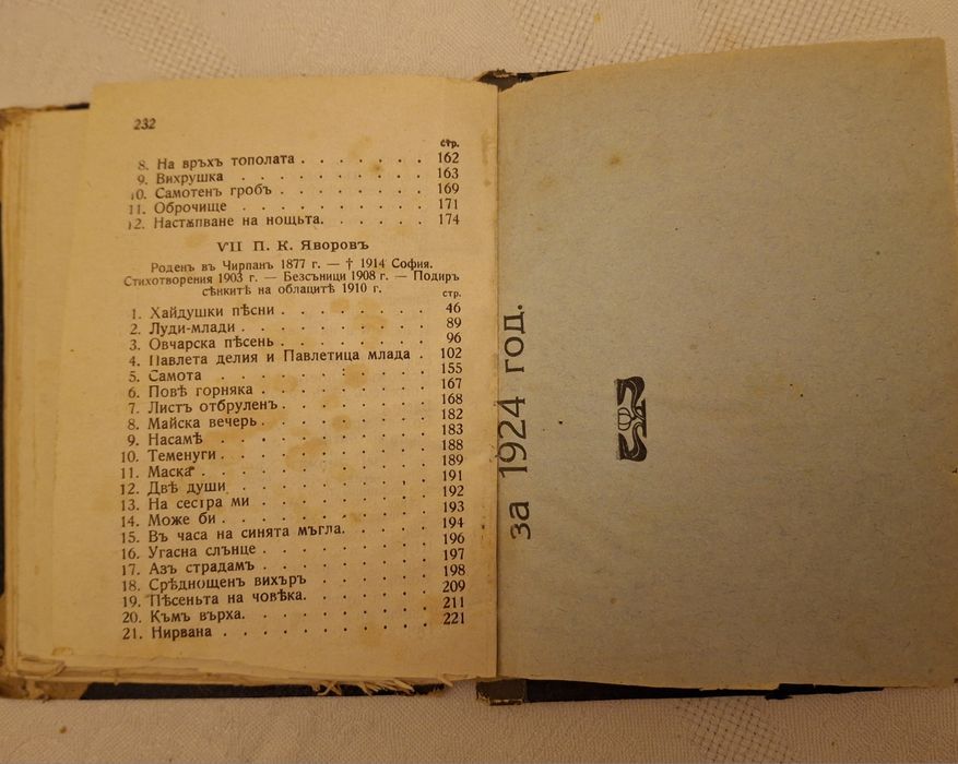 Български поети. Издание София 1917г.
Походна войнишка библио