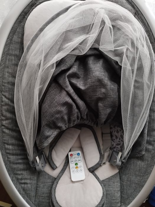 Електрическа люлка шезлонг Iswing Силвър Cangaroo