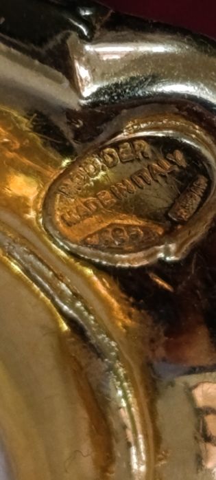 Золотые серьги, Итальянский изделия  Graciela , проба 585, вес 4,58