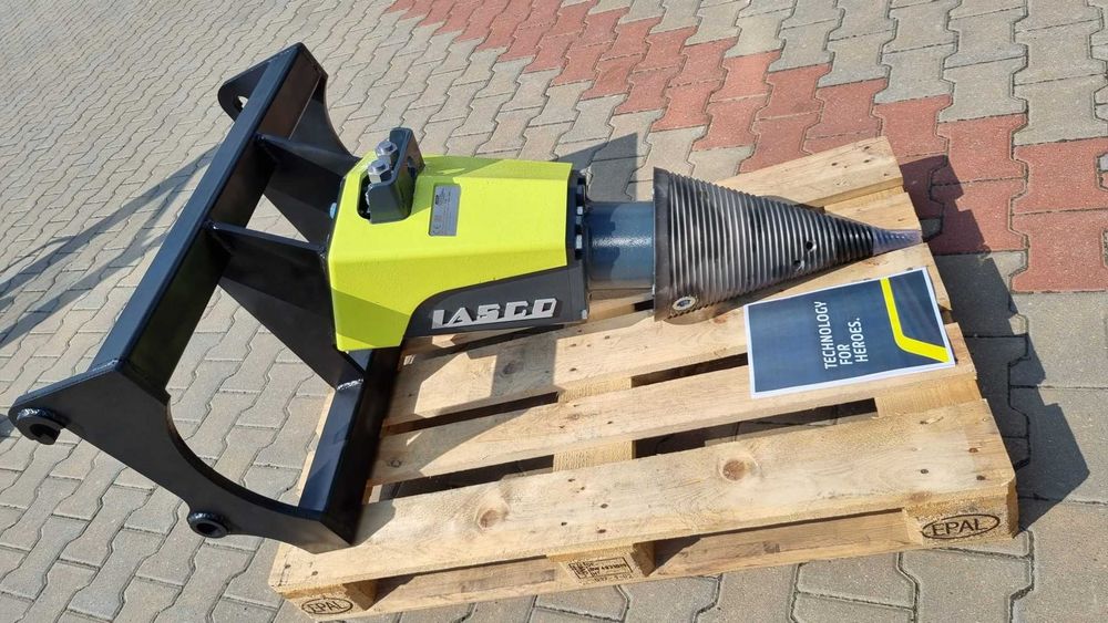 Despicator de busteni cu con filetat