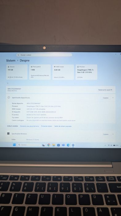 Laptop Samsung Galaxy book Go