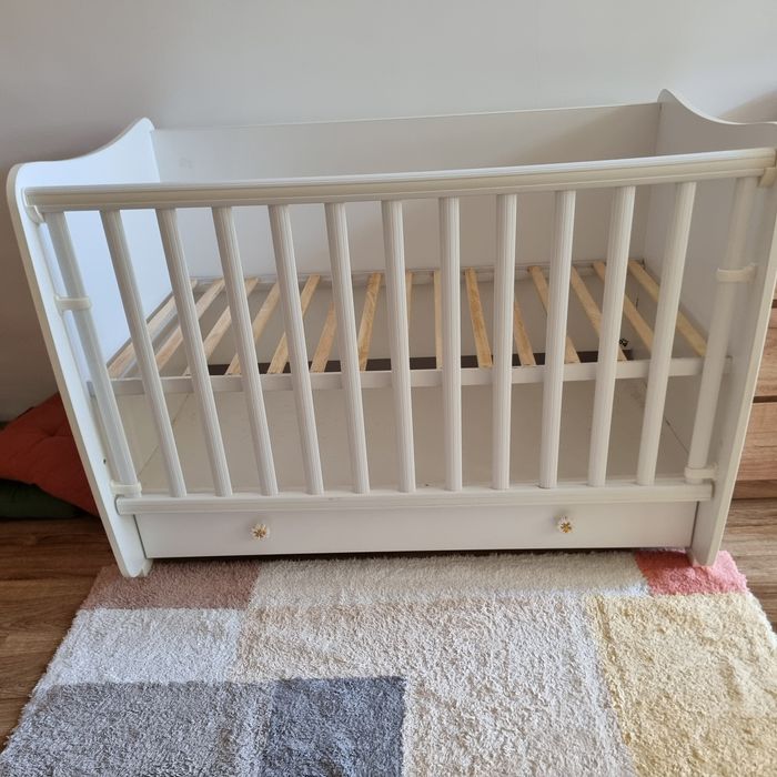 Легло-люлка (кошара) Lorelli Classic 60/120 см + матрак Bamboo