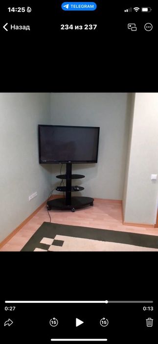 Сдается 2х комнатная своя квартира