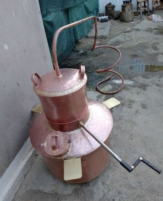 Vindem cazane Tucă 120 litre fund 3mm peret 2mm capac 1mm
