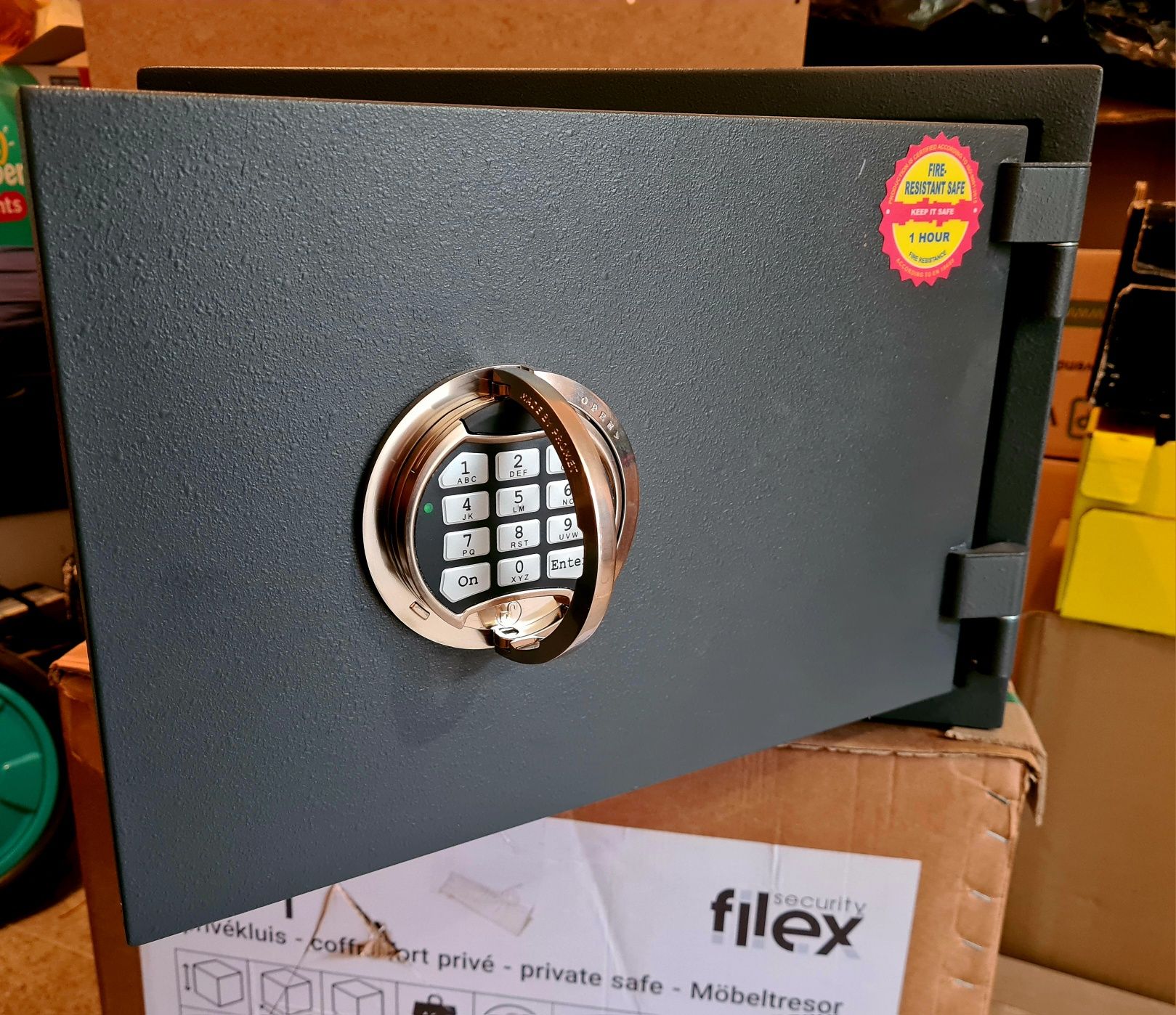Огнеупорен сейф каса seif kasa Filex Security CS А4 гр. Стара Загора ...