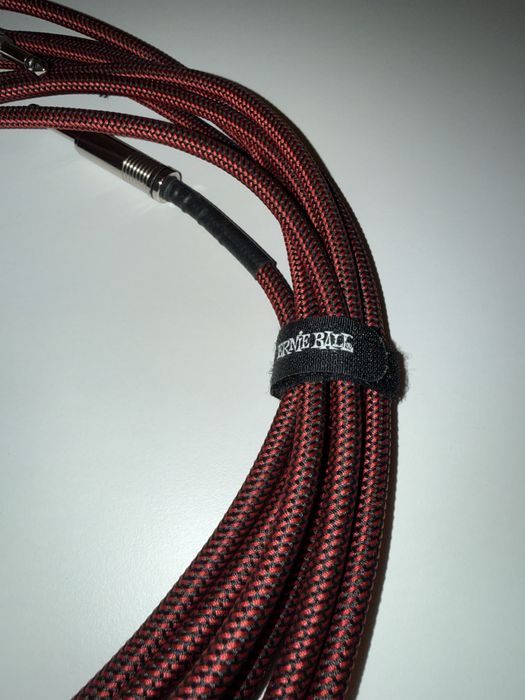 Cablu jack 6,3 braided Ernie Ball 7.6 m lungime