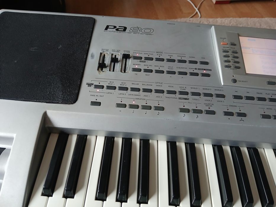 Vind orga Korg pai 80