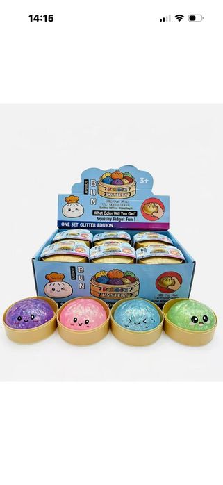 Хит 2026! Китайски хляб dumpling squishy хит 2026 скуиши
