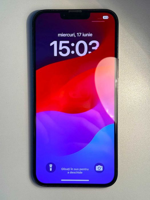 Vând iPhone 14 Plus, 128GB, culoare Midnight