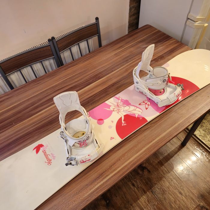 Placa Snowboard Hammer Hyleyn 152 cm cu legaturi Salomon M