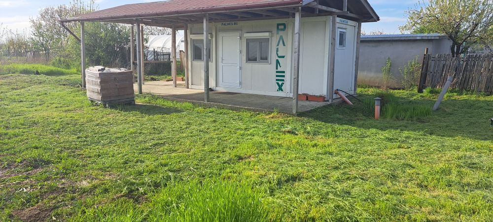 Vând teren 2.500 mp + container locuibil, Silistraru, Braila