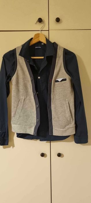 Спортно-елегантна риза с елек за момче original marines