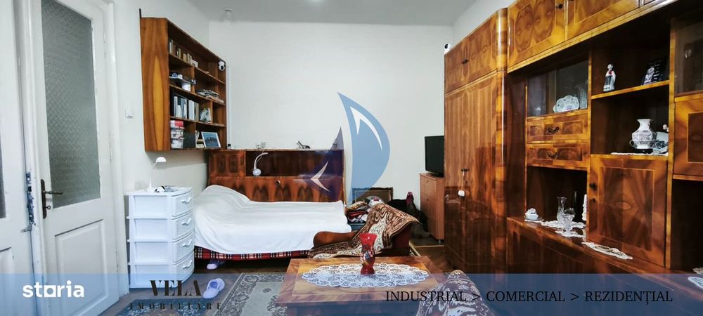 Casa singur in curte, semicentral, acces auto, 310 mp teren