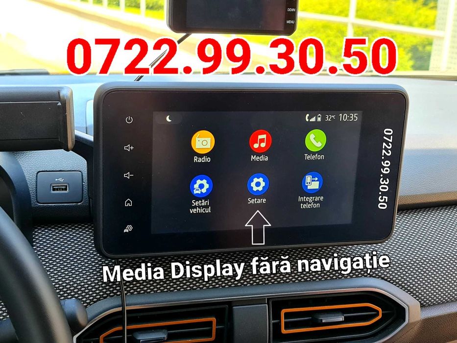 MN.4 Media Display Media Nav ‼️ Dacia Sandero Logan 2023 Harti YouTube