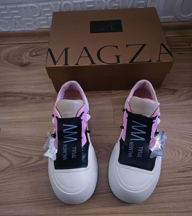 Massimo Zardi дамски маратонки естествена кожа