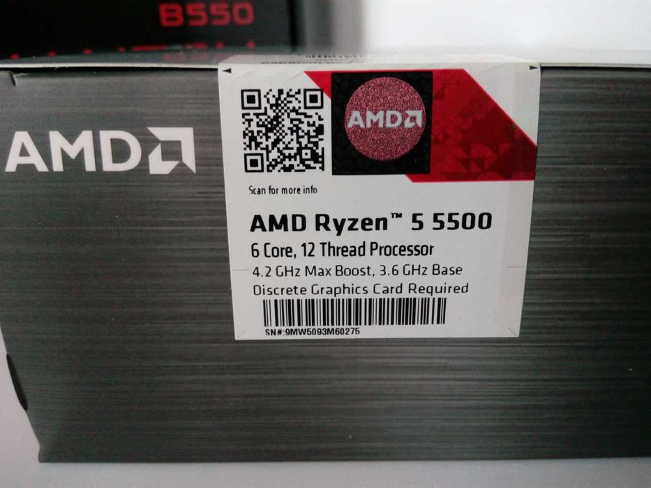 Комплект материнская плата+ процессор  AMD Ryzen 5 5500