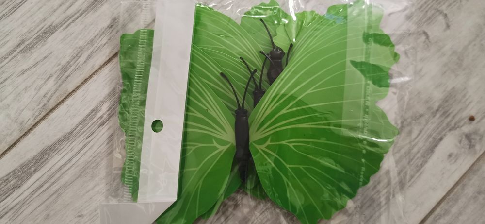 12 бр 3D  магнитни пеперуди