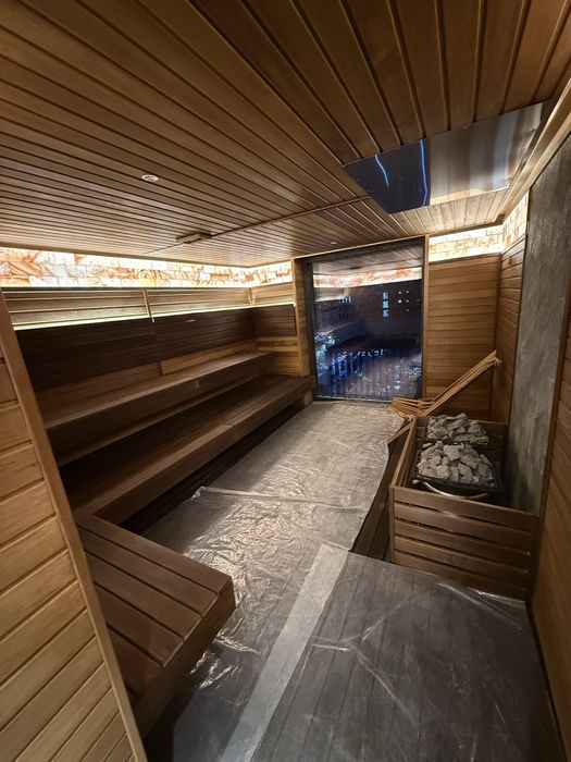 Turk Xammom; Basseyn; Sauna Quramiz