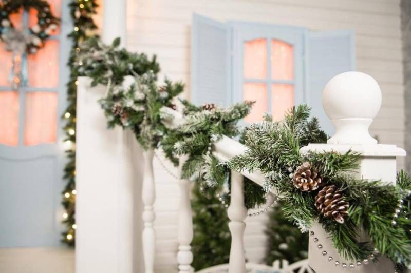 Новогодние оформление