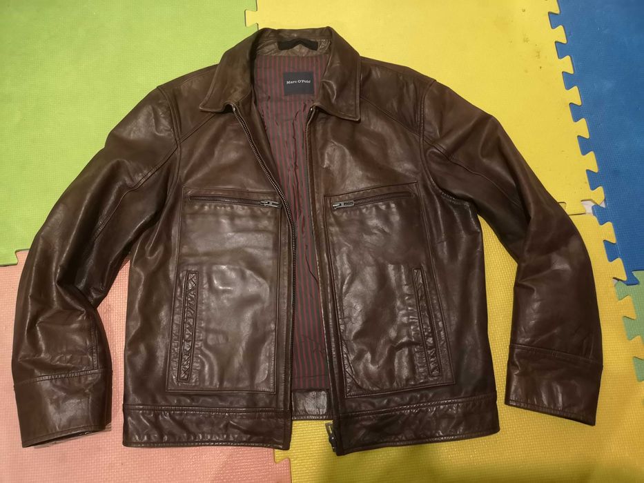 ''Marco Polo''оригинално кожено яке Л-ХЛ размер