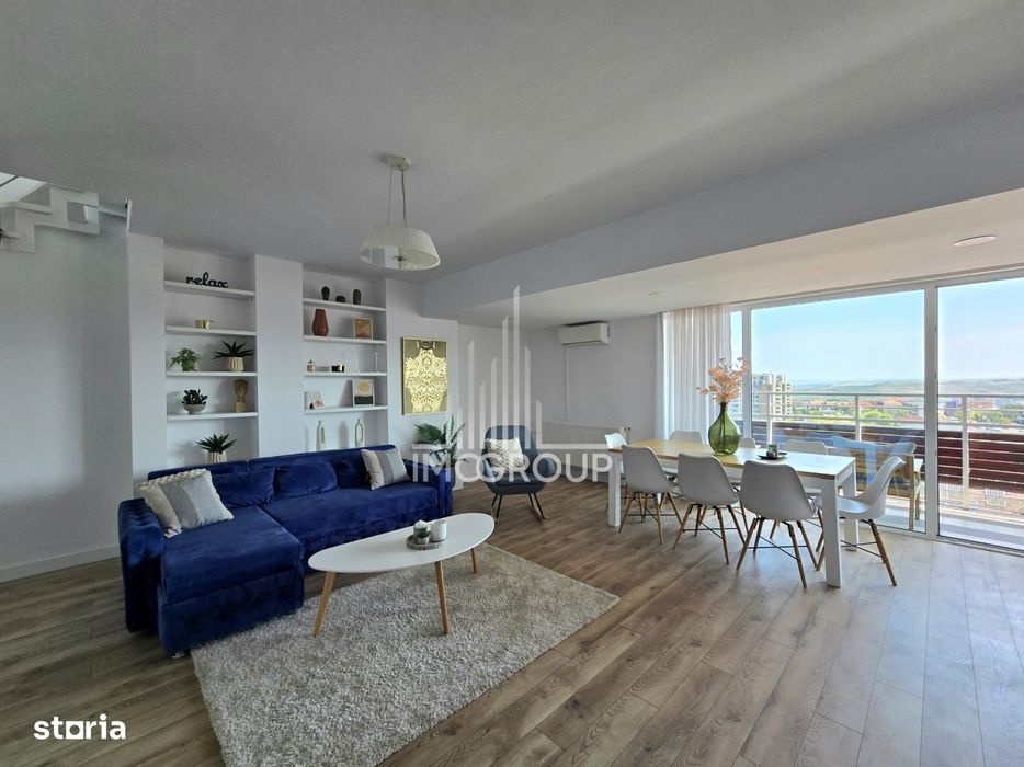 Penthouse exclusivist cu vedere panoramica asupra Clujului, inchiriere