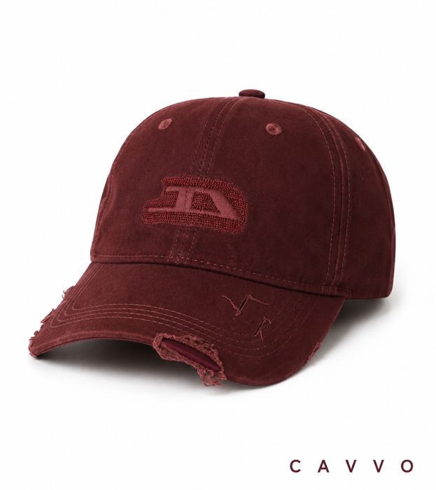 Шапка с козирка Diesel Bordo