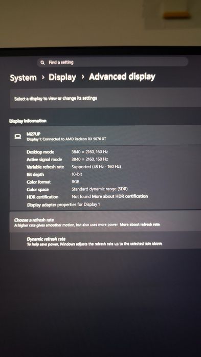 Gigabyte M27UP 4K160/FHD320hz