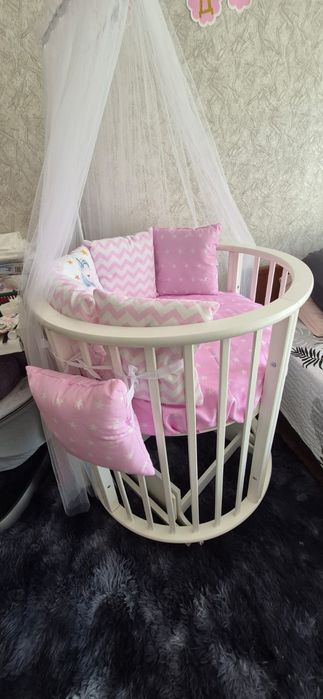 Продам детскую кроватку трансформер