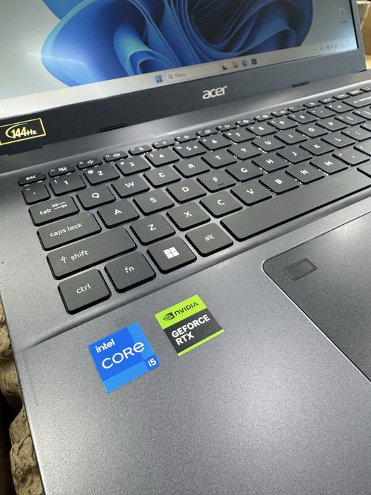 Acer Aspire 7 i5-12450H 8/512/2050 4gb 15.6 Ips 144Hz