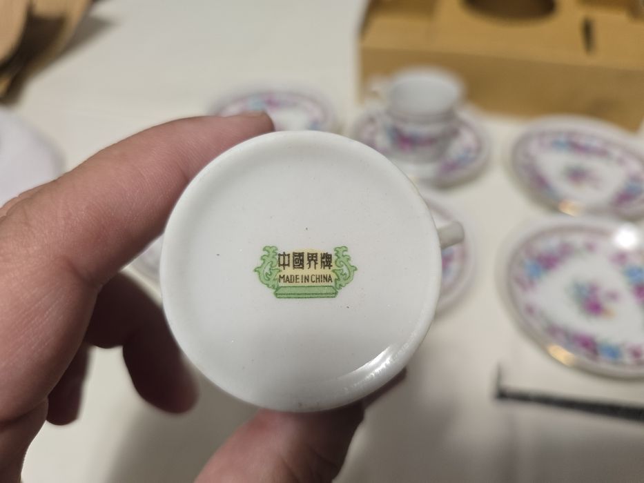 2 seturi cafea, portelan chinezesc