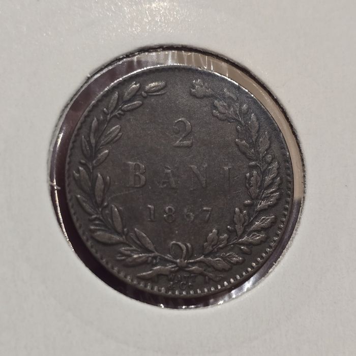 2 bani 1867 Watt moneda