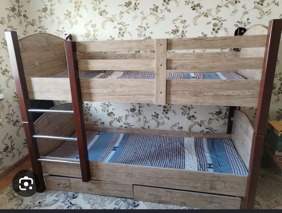 2 metrli 2 etajli krovat