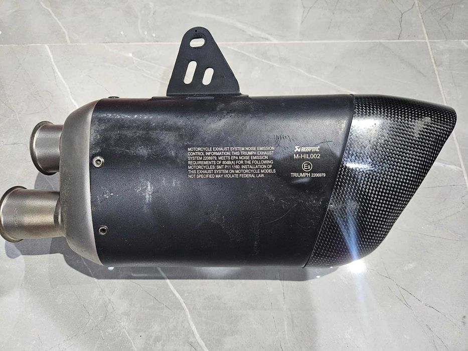 Ауспух Akrapovic Triumph Speed ​​​​Triple 1200, 2025г