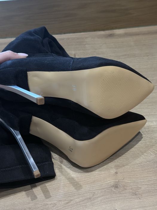 Ботуши на висок ток Stiletto