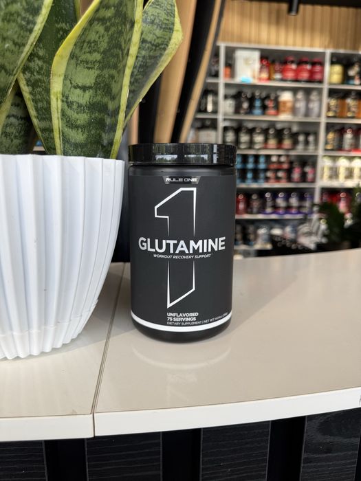 Rule One Glutamine 390 gr 75 servings. Глютамин.