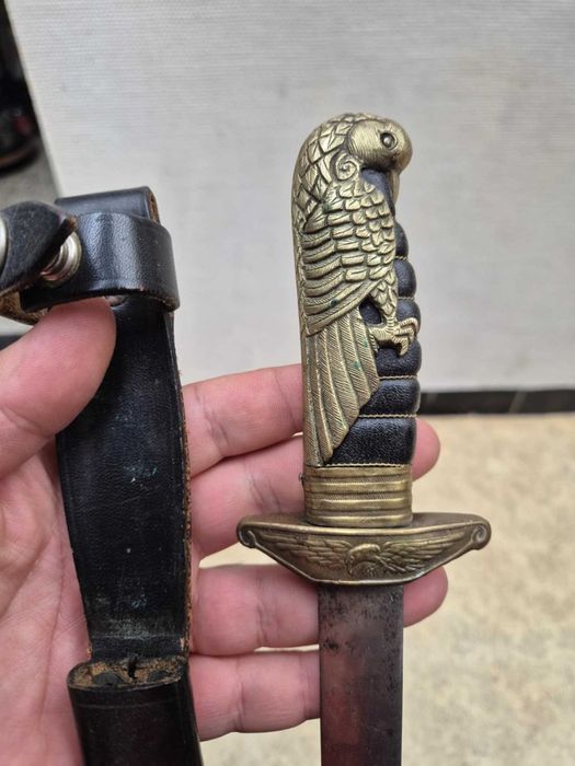 Pumnal vintage de ofiter de aviatie chinez WWII